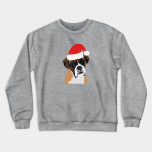 Christmas Boxer Dog Crewneck Sweatshirt